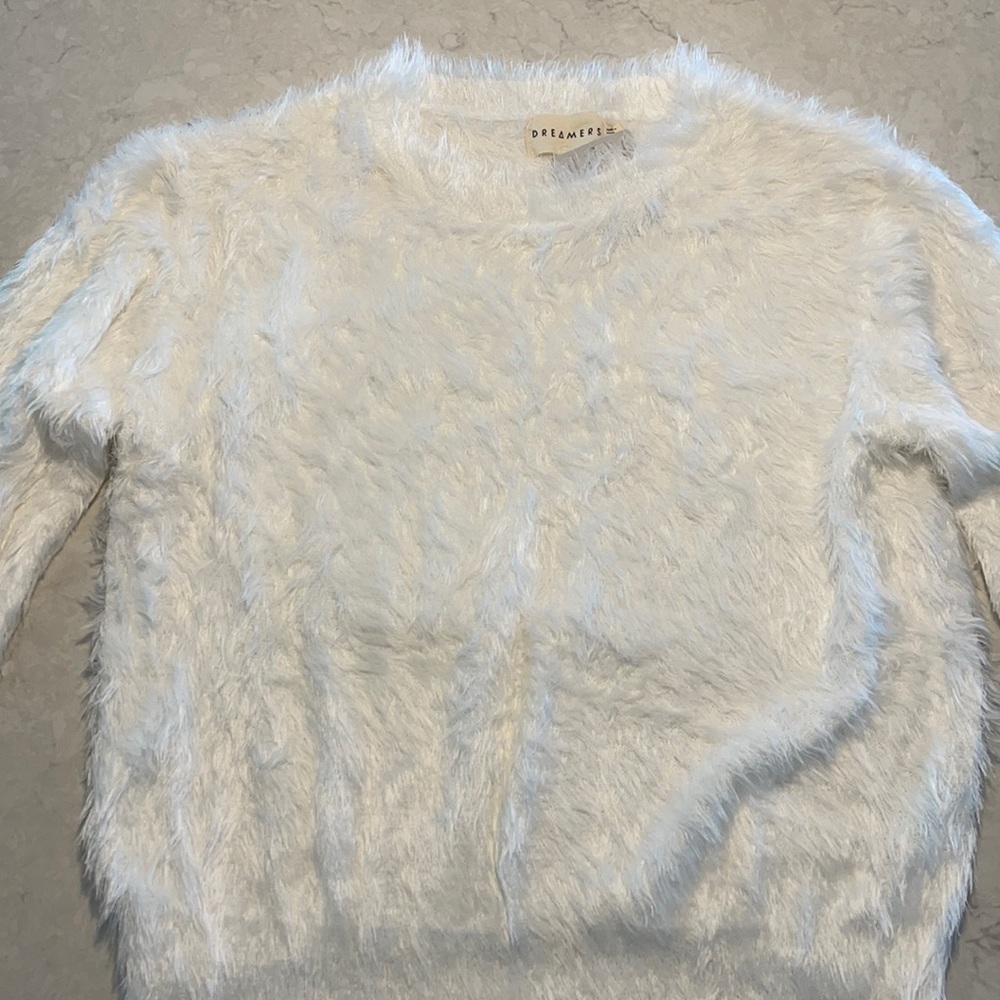 White sweater S/M